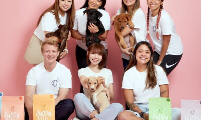 Buddy Bites’ team, pictured with Malaysian actress Lin Mei Chen (front, second from left), an ambassador for the brand. Photo source: Buddy Bites via LinkedIn.