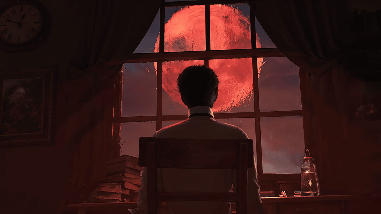 Official artwork featuring Klein Moretti, the protagonist of Lord of Mysteries. Image source: Spark Nexa.