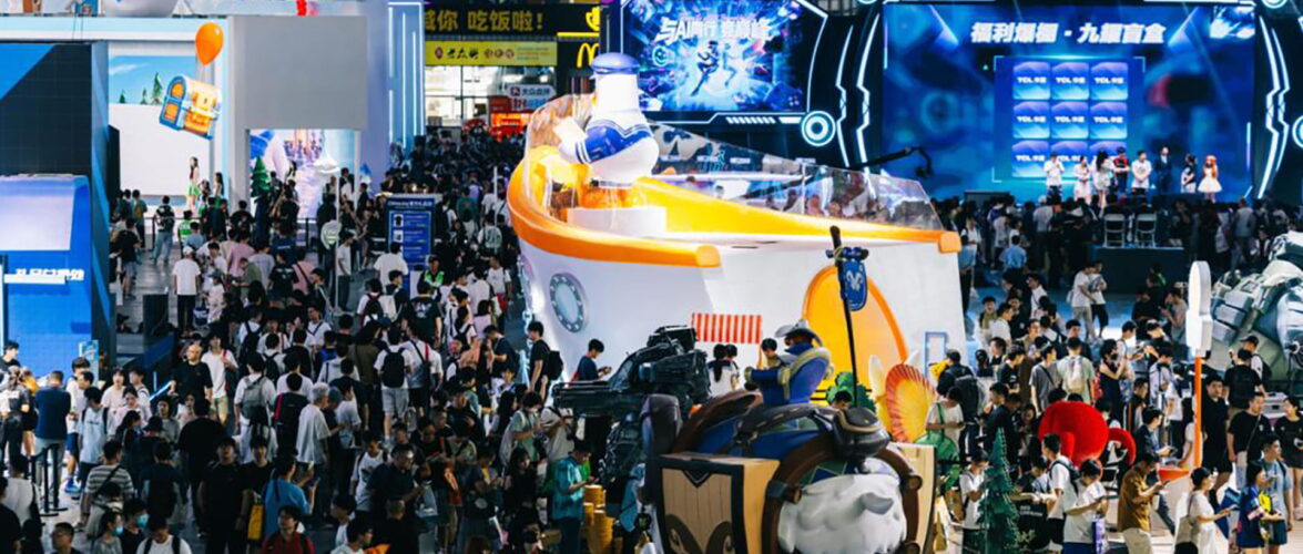 Inside ChinaJoy 2026, held from July 31 to August 3 at the Shanghai New International Expo Center. Photo source: 36Kr.