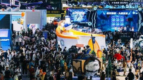 Inside ChinaJoy 2026, held from July 31 to August 3 at the Shanghai New International Expo Center. Photo source: 36Kr.