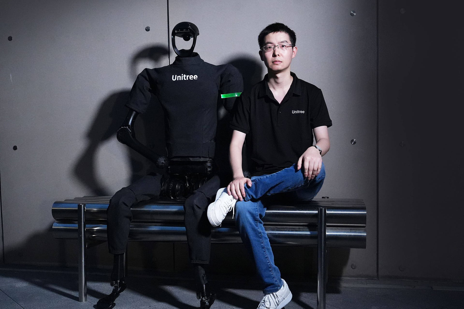 Photo of Wang Xingxing, CEO of Unitree Robotics.