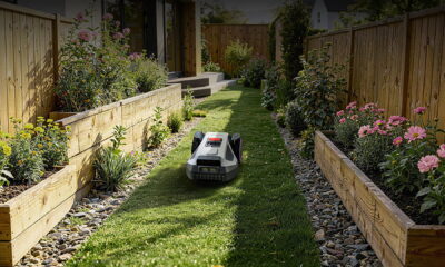An Anthbot robotic lawn mower produced by LDRobot. LDRobot went public in Hong Kong in May. Image source: Anthbot.