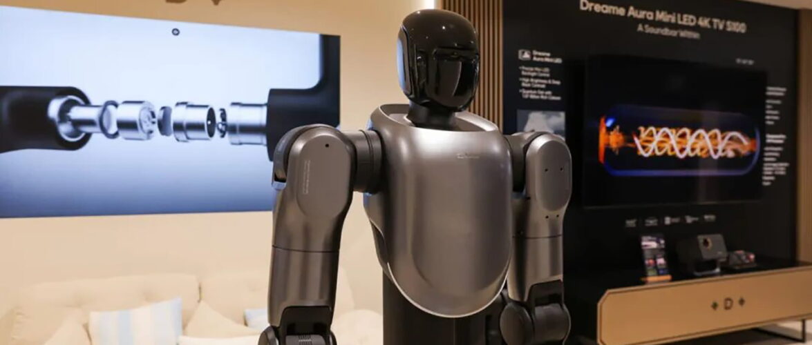 Dreame’s Echo P1 is a dual-arm, butler-style robot designed for a range of service applications. Photo source: Dreame.