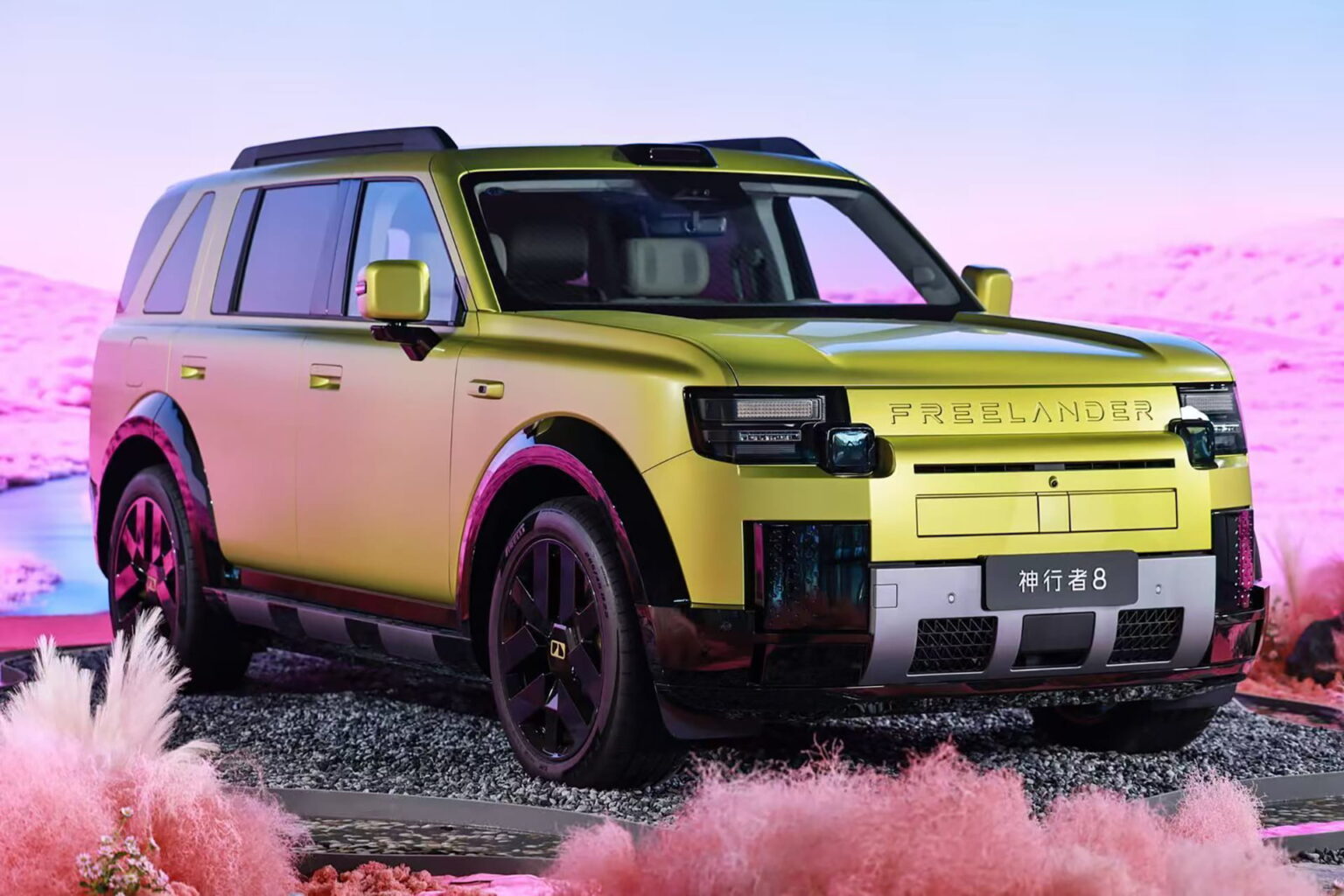 The Freelander 8 SUV. Photo source: Freelander.