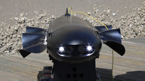 A biomimetic amphibious vehicle developed by Gongzhi Marine. Photo source: Gongzhi Marine Equipment Technology.