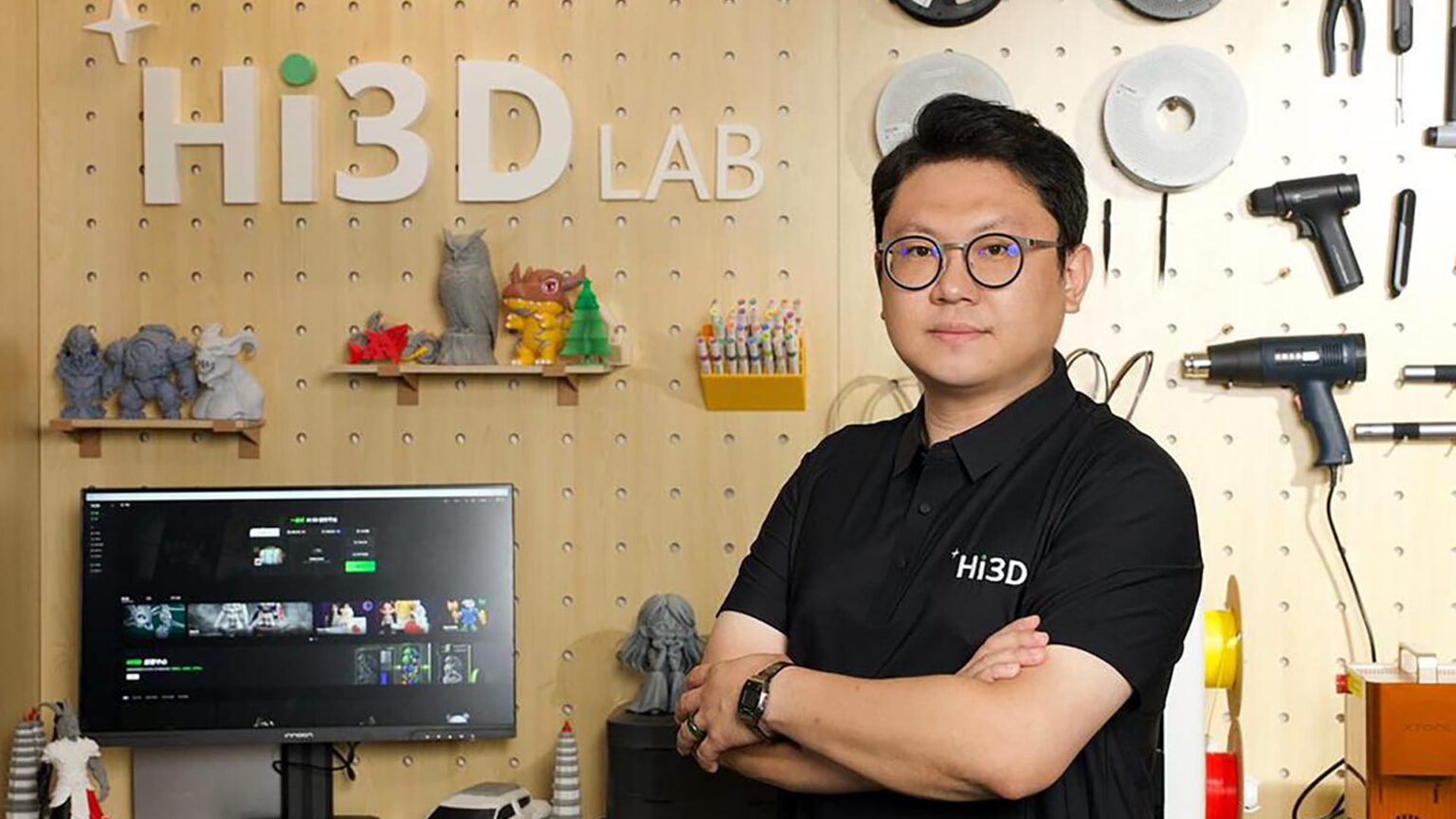 Ren Lifeng, founder of Math Magic, the company behind the Hi3D platform. Photo source: 36Kr.