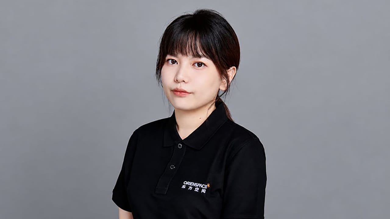 Photo of Peng Haomin, co-founder of Orienspace.