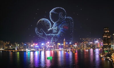 A drone show staged by Damoda in Hong Kong. Photo source: Damoda.