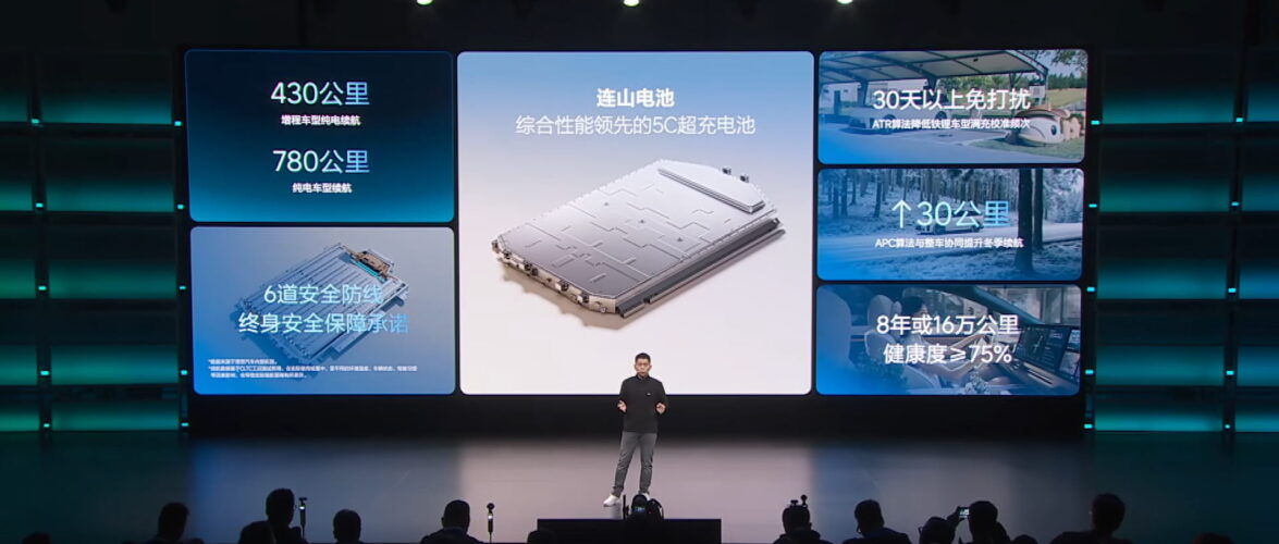 Li Auto Introduces Lianshan EV Technology System at Power Day