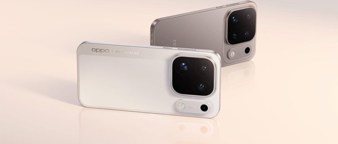 Smartphones in the new Find X10 series, launched at an Oppo event in Mallorca, Spain on October 21, feature Hasselblad lenses. Image source: Oppo.