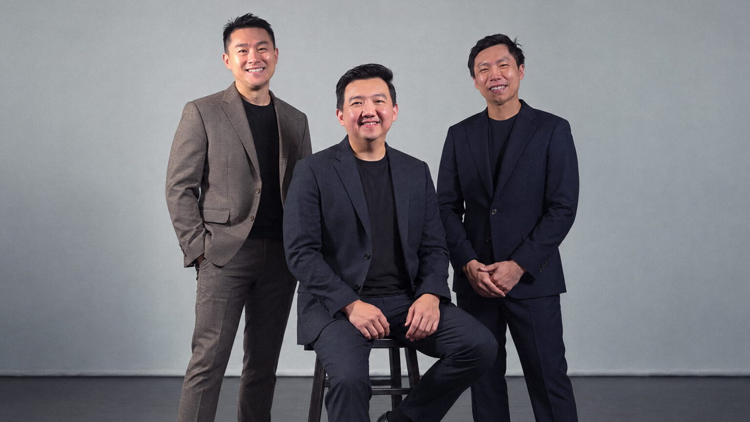 From left to right: Wenyou Tan, Roy An, and Minghao Teoh. An and Teoh are co-founders of Stryv, while Tan and An serve as its CFO and CEO, respectively. Photo courtesy of the company.