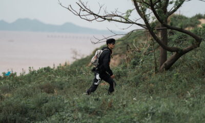 A hiker wearing the Viatrix X, developed by ULS Robotics. Photo source: ULS Robotics.